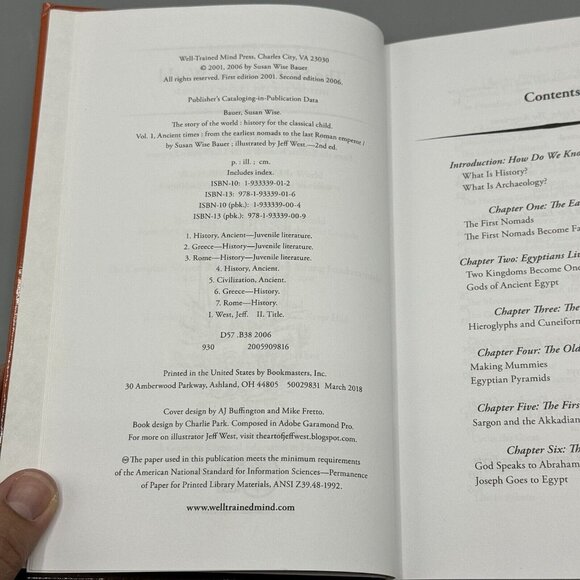 The Story of the World History for the Classical Child Volume 1 Ancient Times - Picture 2 of 4